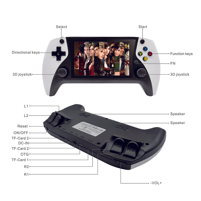 Console rétrogaming R50S (19000 jeux inclus)