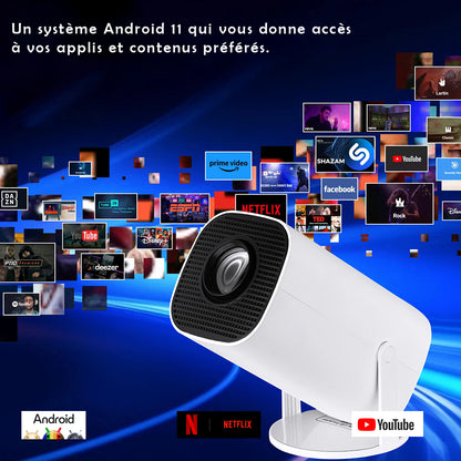 Vidéoprojecteur Portable P30 Pro - Compact, puissant (Android)