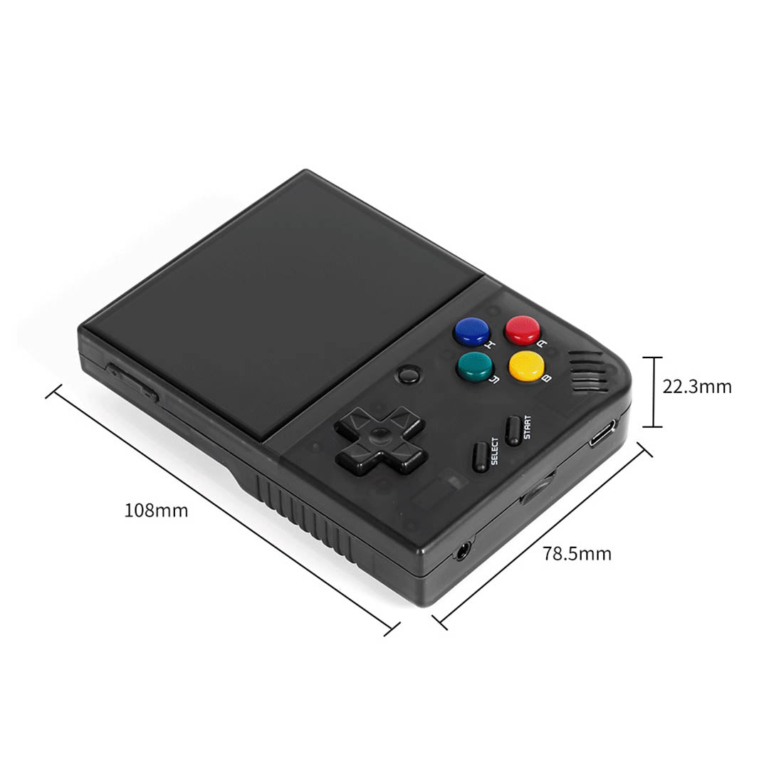 Retro Gaming Miyoo Mini Plus + Gaming - White - Miyoo Mini Official