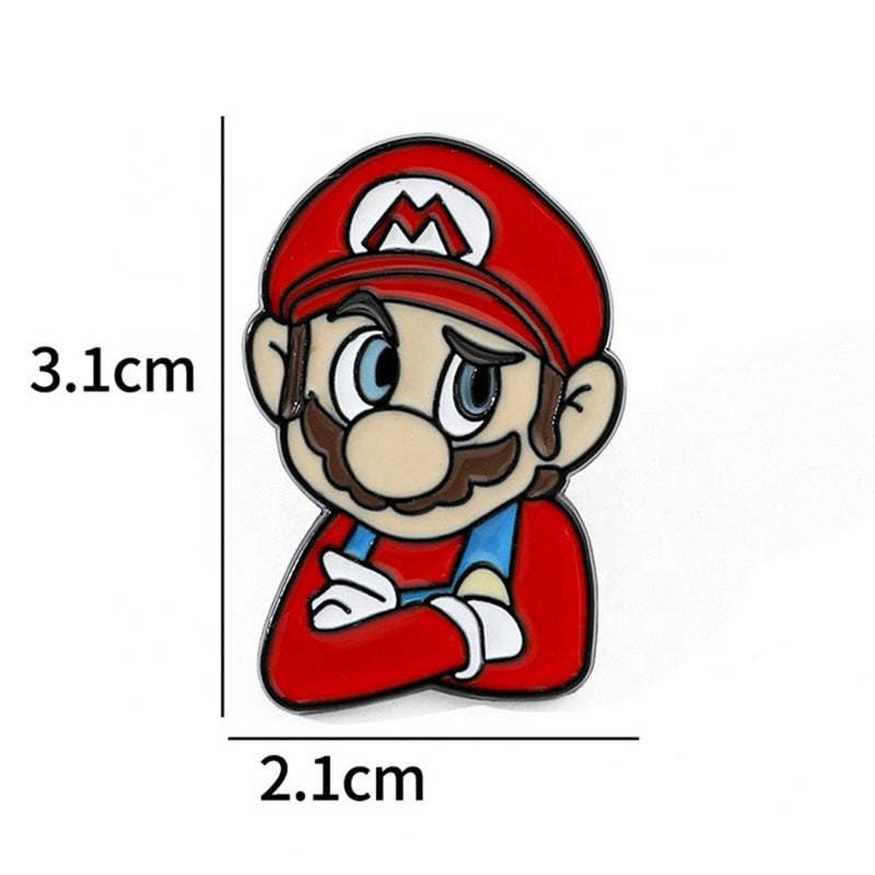 Lot de 5 pin’s Mario
