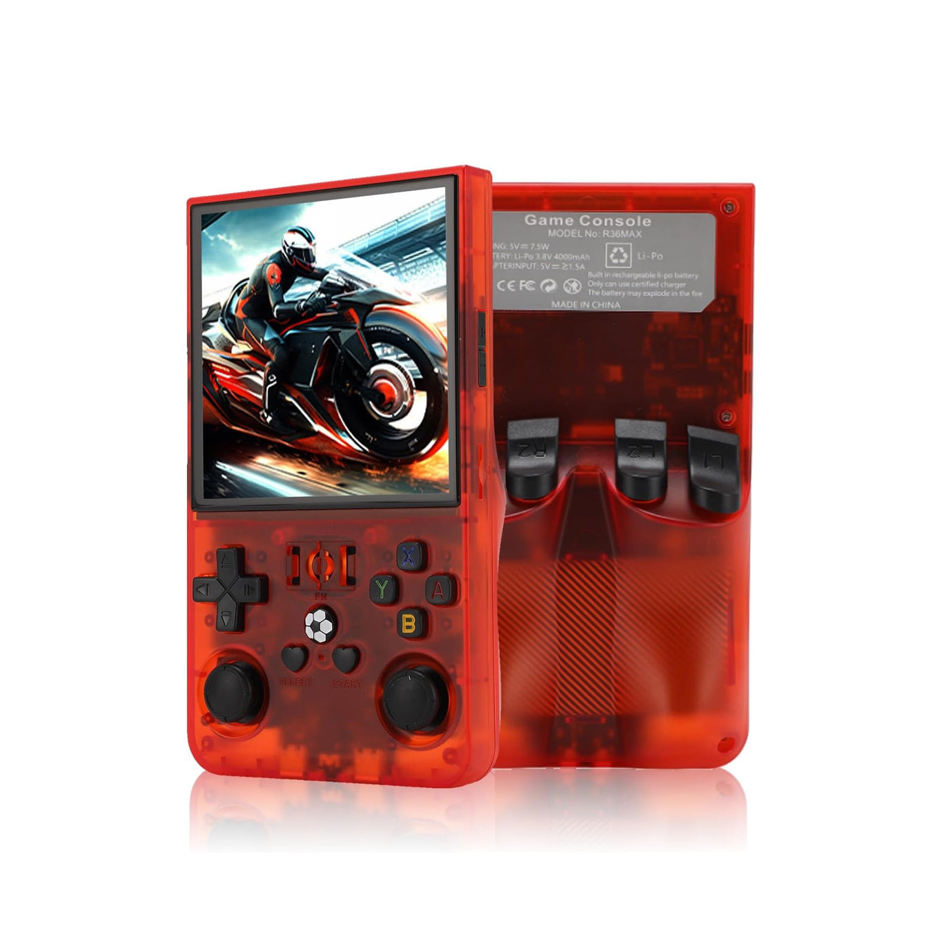 Console rétrogaming R36 MAX (22 000 jeux inclus)